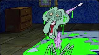 A Funny Face of Squidward