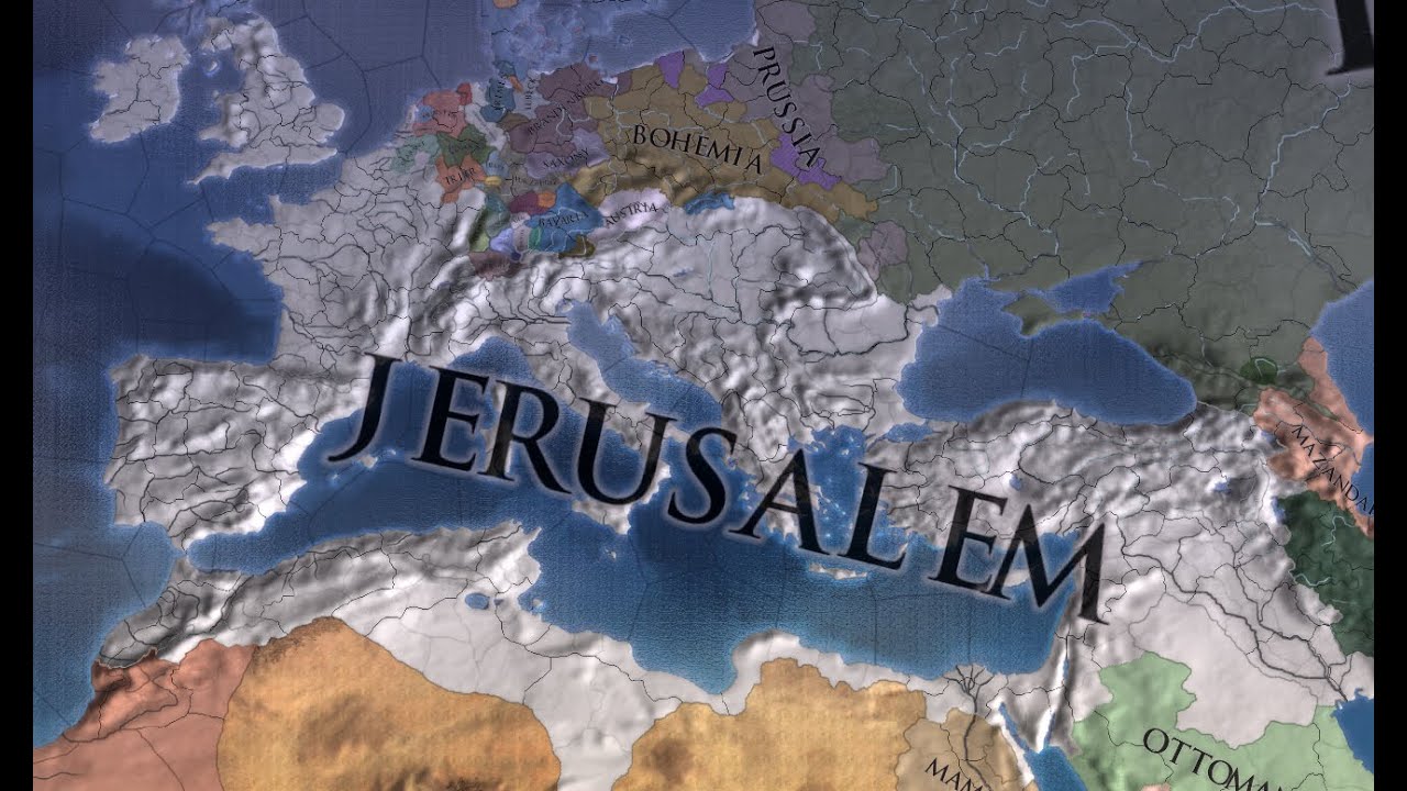 EU4 [1.29] Provence into Jerusalem The true Kingdom of God YouTube