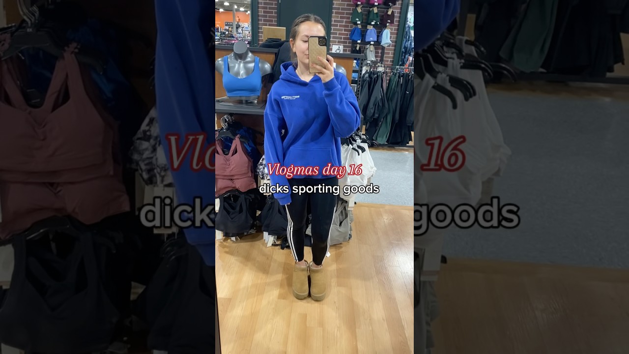 vlogmas day 16 - christmas shopping! 