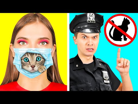 Formas de Llevar Mascotas a la Cárcel | Momentos Divertidos HAHANOM Challenge