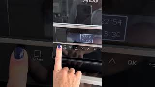 How to use the AEG fan forced 90 cm oven￼￼