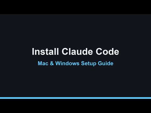 How to Set Up Claude Code on Mac & Windows | Official Install Guide