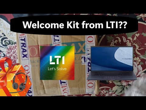 LTI Employee Welcome Kit for Work from Home | 2021 | #Larsen_&_Toubro_Infotech | New Joiner