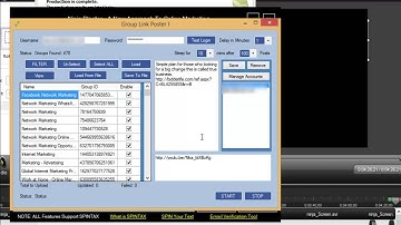 Ninja Blaster how to join groups and send links.
