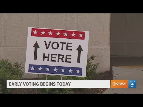 Early voting begins today - YouTube