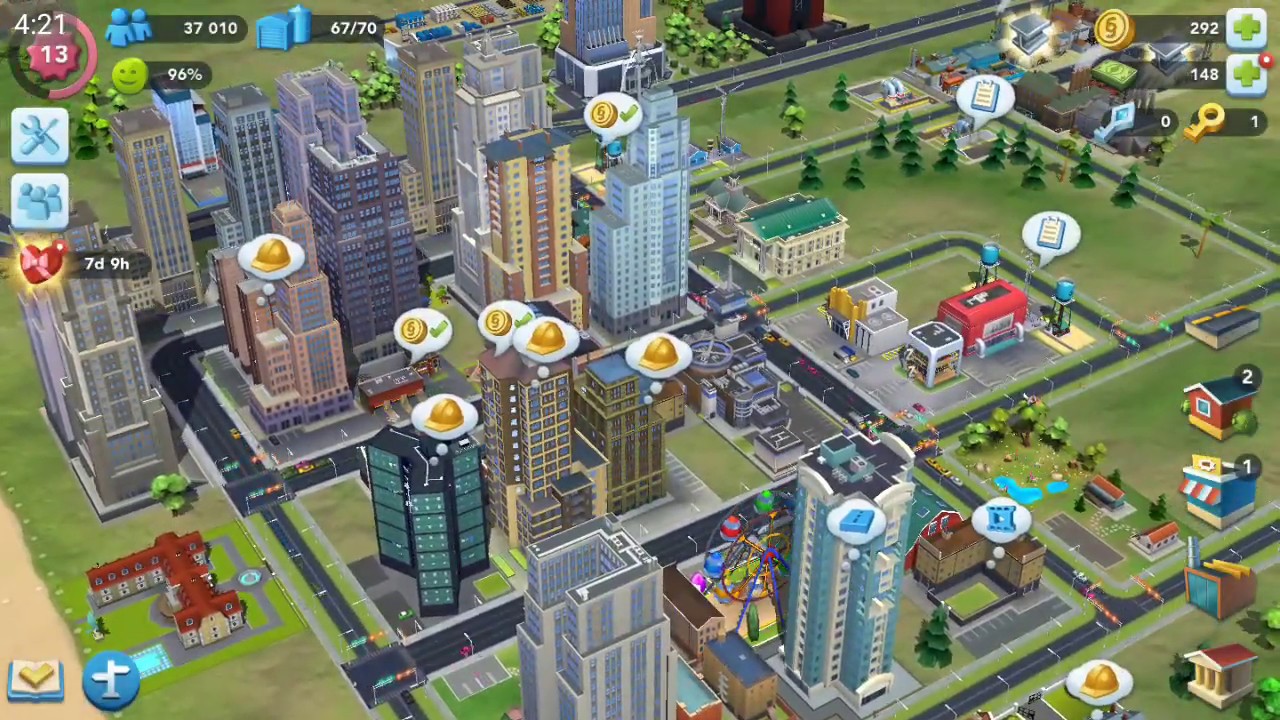Let's play (fr) SimCity BuildIt #5 : La gestion des déchets - YouTube