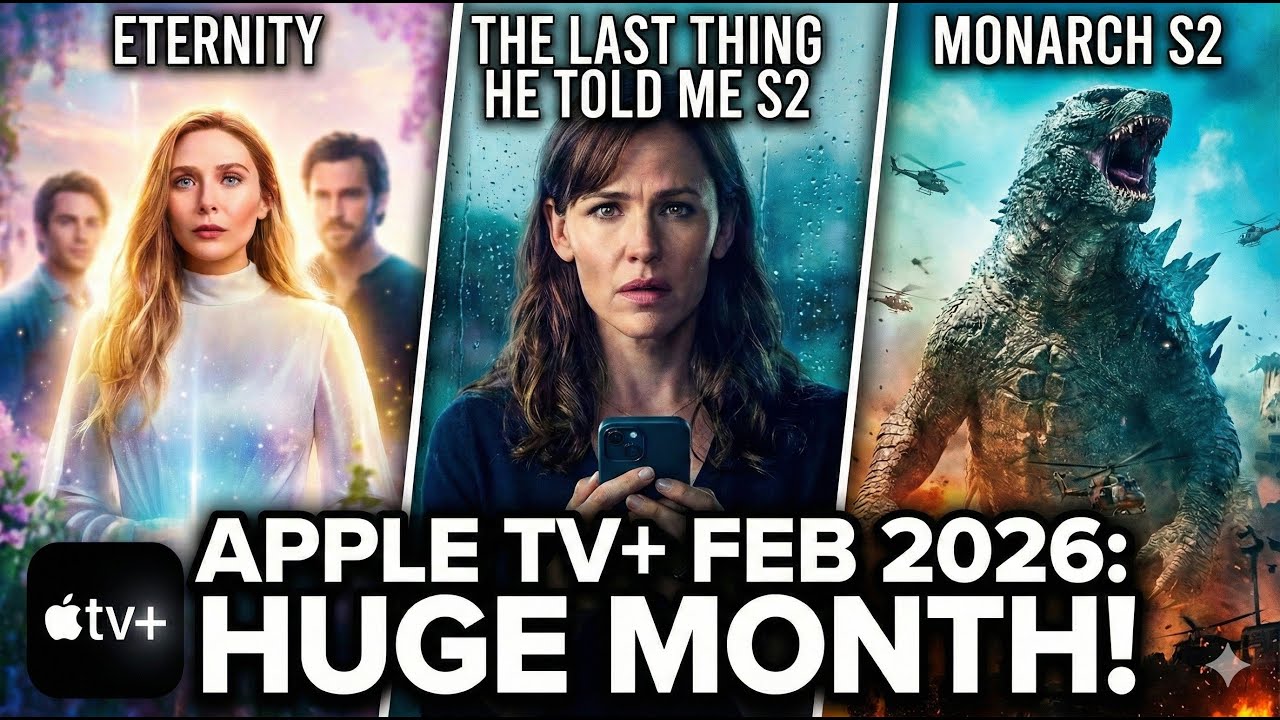 Предварительный обзор Apple TV+ на февраль 2026 года: новые фильмы и сериалы.
