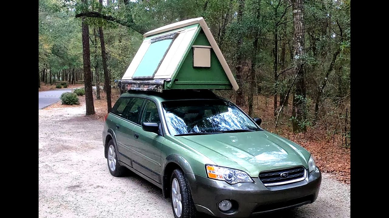 Pop-up Car Camper Build Part 1/2