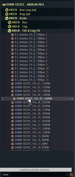REVIEW DONNY EXCOTIC - ANDALAN  SAMPLE PACK