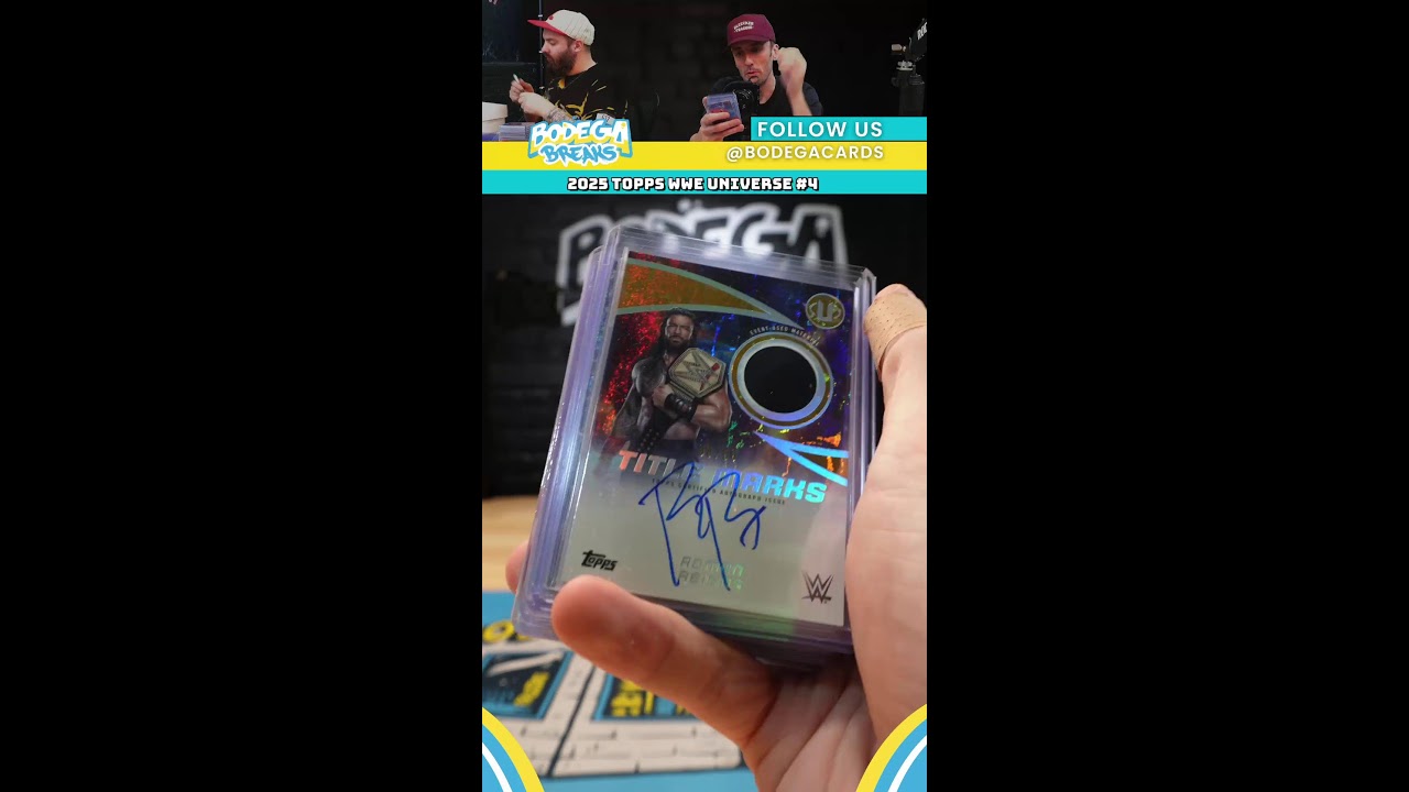 3/26/26 Thursday Live! 2025 Bowmans Best Baseball #6 + WWE Universe #4