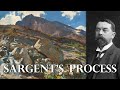 John singer sargents real plein air painting technique   simplon pass breakdown