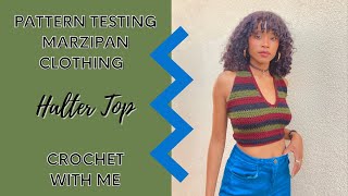 Pattern Testing For The First Time | Marzipan Clothing Halter Top