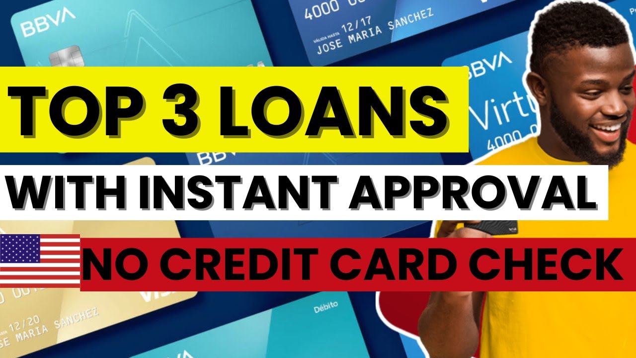 💰 Топ-3 лучших онлайн-кредитов в США с мгновенным одобрением и без проверки кредитной истории