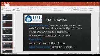 Open Access in Arab Countries