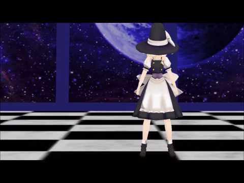 《MMD》魔理沙とパチュリーでWAVE