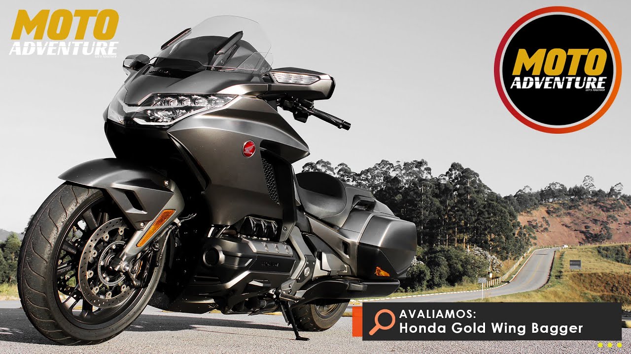 Avaliação Honda GL 1800 Gold Wing Bagger 2020