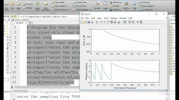 Butterworth analog Low Pass Filter in Matlab  - Matlab program