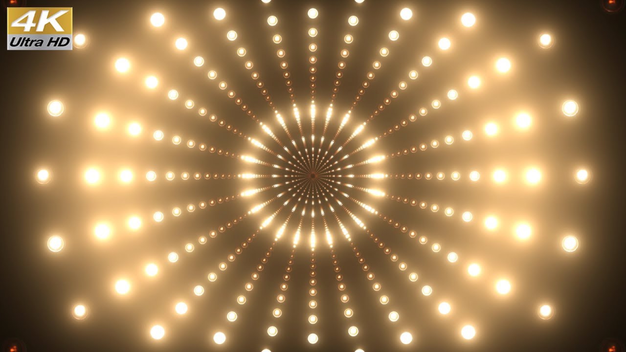 Lights VJ Loop Tunnel 4K Video Background - YouTube