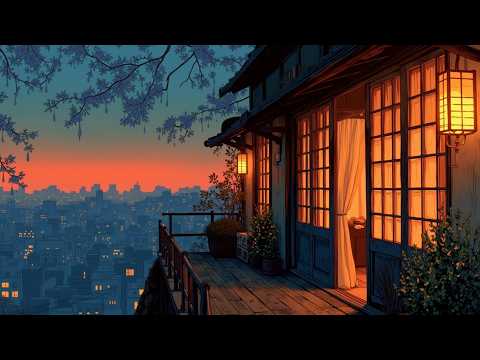 Lofi Hip Hop Beats | Retro Japanese Town Ambience ~ Chill Lofi Beats To Study And Relax Now
