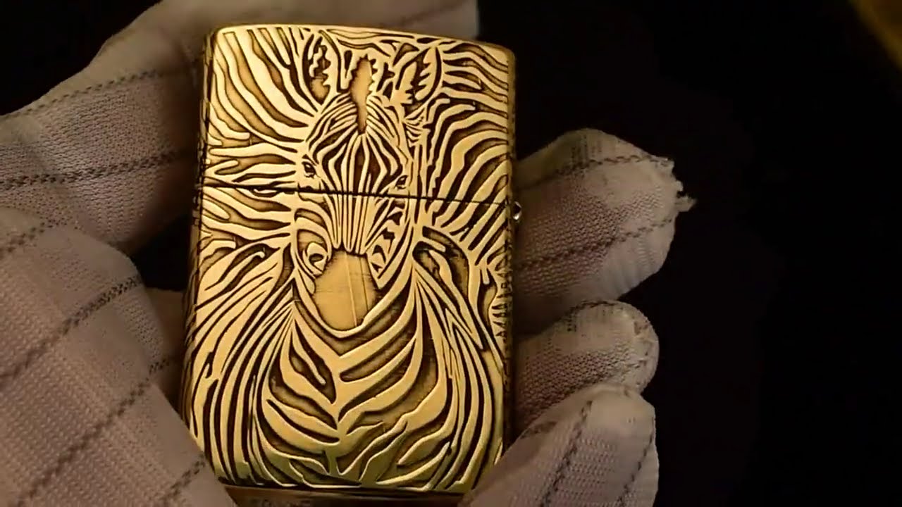 ZORRO 902S Leopard Zebra Armor Kerosene Lighter Classic Windproof Lighter Gift I mrwhitelighters.com