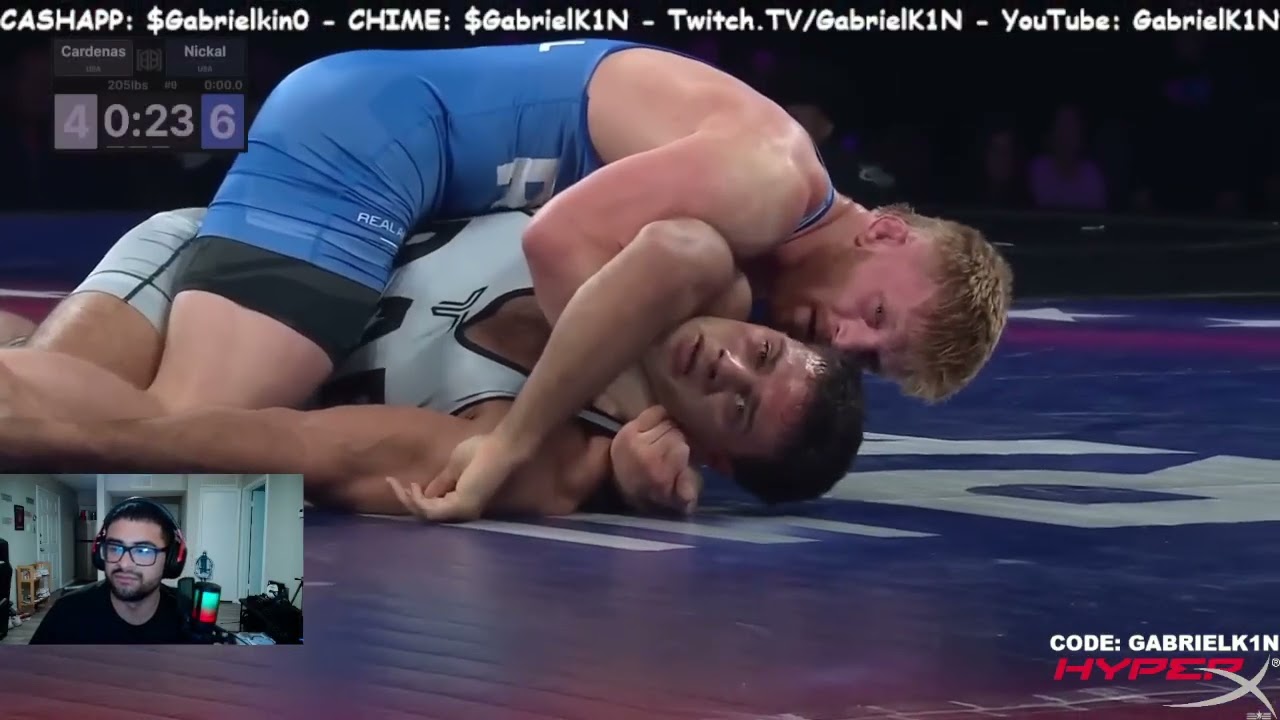 GabrielK1N Reacts: Bo Nickal VS Jacob | RAF