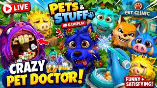 Most Satisfying Pet Treatment Game Ever 🤯 | VR LIVE