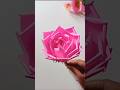 Easy Paper Flower Craft🌸Simple Flower Making at Home #shorts #craft #papercraft #youtubeshorts #diy