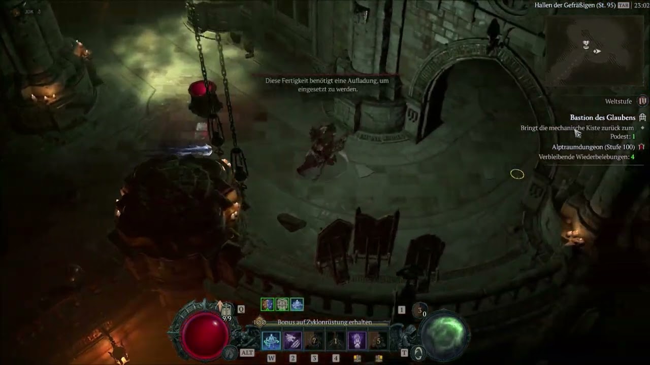 D4 Crone Bulwark Druide  speedfarm Tier100