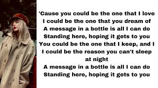 Message In A Bottle (Taylor's Version) (From The Vault) (lyrics) - Taylor Swift
