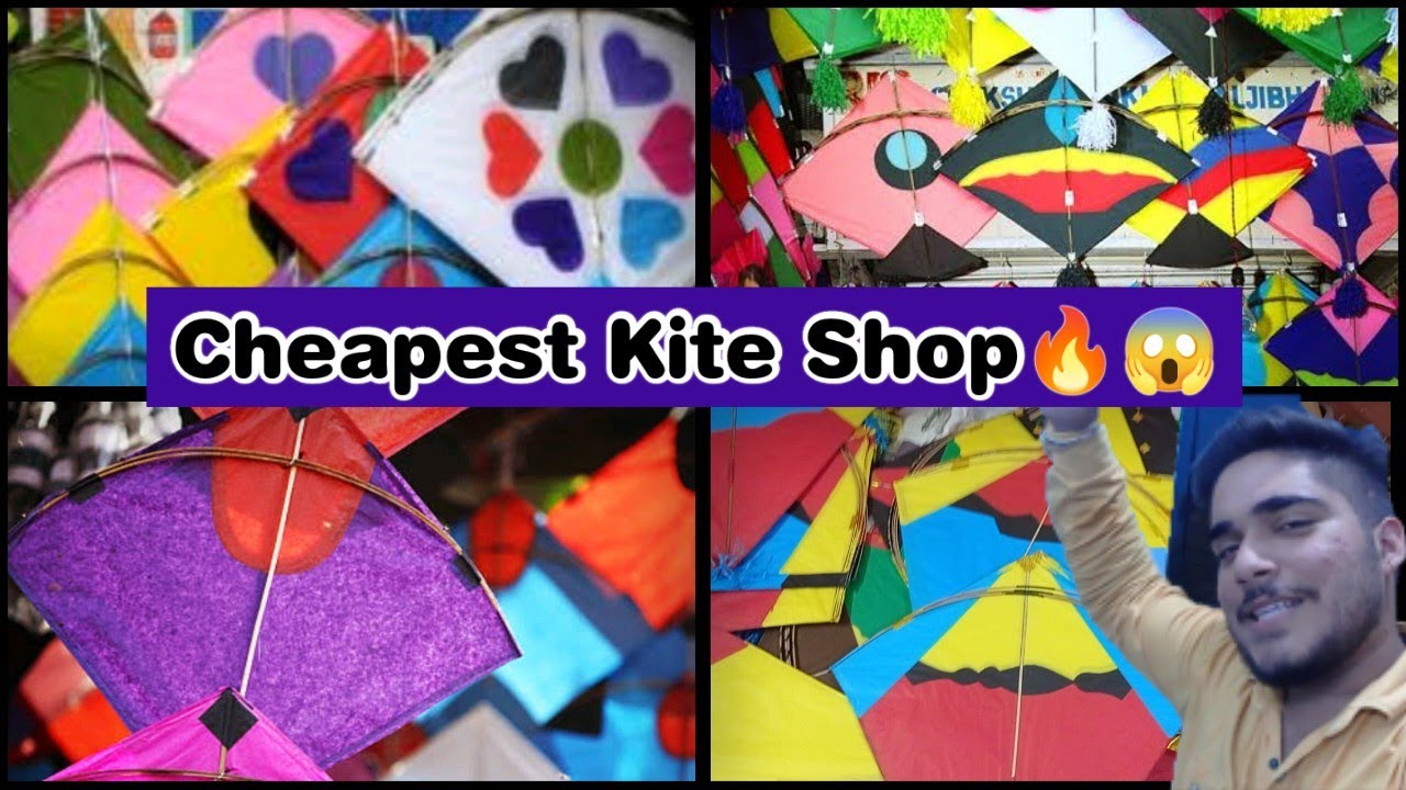🔥Kite Shopping on Cheapest Kite shop😱 kiteflying YouTube