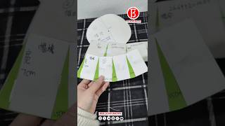 Fisherman hat sample making size pattern Part