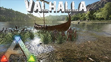 ARK Survival Evolved - Valhalla Modded Server Gameplay E1