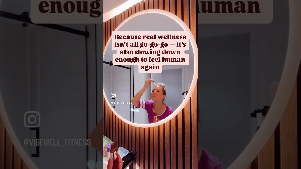 Real wellness is also about rest and recharging so you can show up stronger 💖  