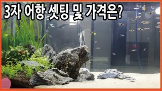 3광폭어항 레이아웃 및 셋팅견적은 얼마? -열대어박사-