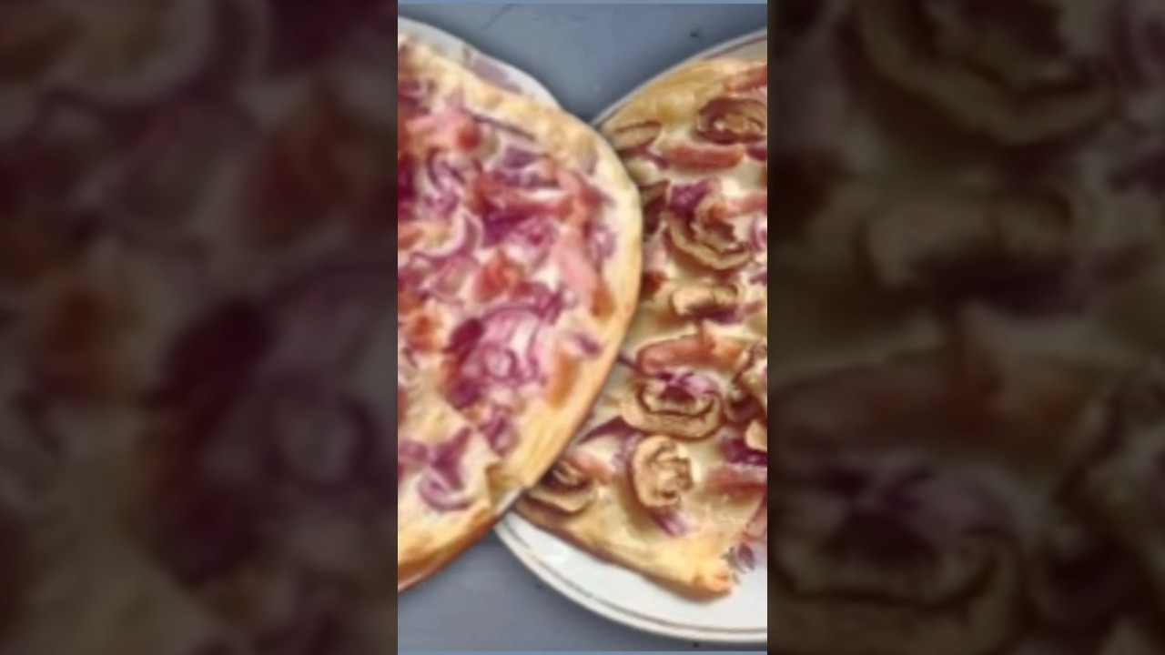 🔥 Легендарный рецепт Tarte Flambée: как приготовить шедевр из Эльзаса 🥖🥓