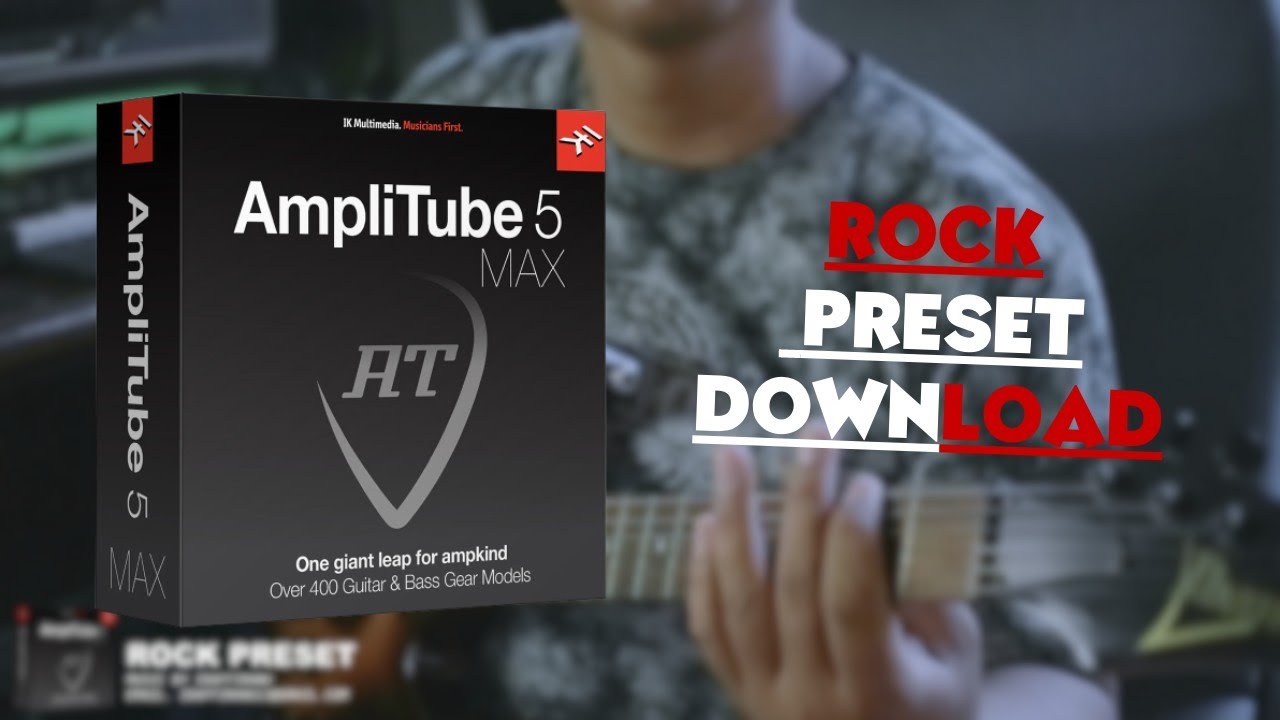AMPLITUBE 5 Rock Preset Download