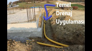 Temel Drenaj Uygulaması nasıl yapılır ? #drenaj