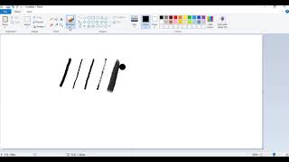 Types of Brushes (MS Paint)