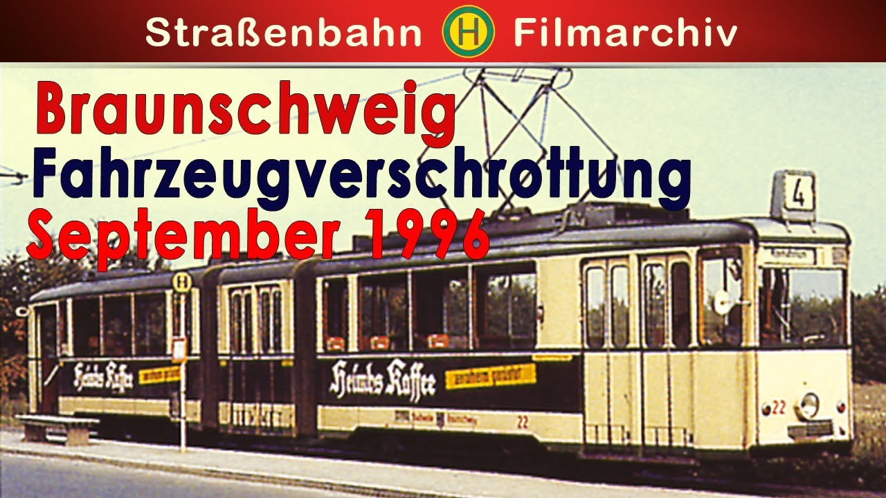 Historische Originalaufnahmen || Braunschweig - Fahrzeugverschrottung September  1996