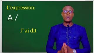 Lexpression Jai Dit Jai Dis