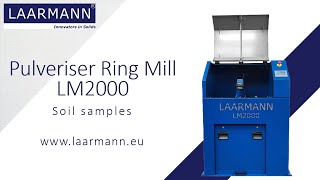 Pulveriser Ring Mill LM2000 - Soil samples