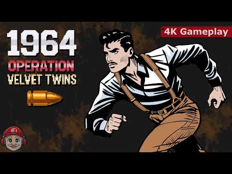 1964 Operation Velvet Twins 4K Gameplay on Nintendo Switch and Nintendo Switch 2