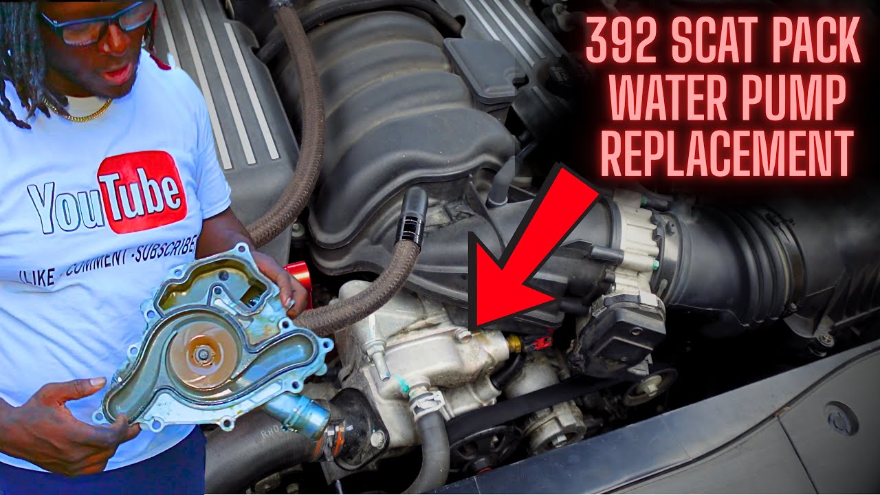 Полная инструкция по замене водяного насоса на Dodge Charger/Challenger и Jeep 6.4 HEMI 2015-2020.