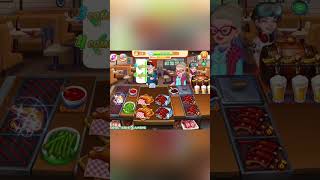 Crazy Diner BBQ PARTY 🍗 Level 263 #shorts #crazydiner #cookinggames #short screenshot 1