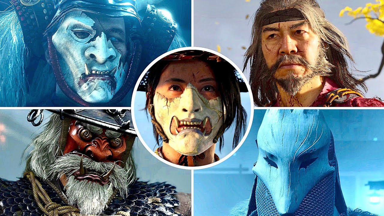 Ghost of Yotei - All Yōtei Six Boss Fights + Ending Scene (2025) 4K ULTRA HD