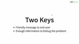 video13 1 Step 01   Introduction to Error Handling   Your Thought Process during Error Handling