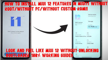 Install MIUI 12 features In MIUI 11 Without Custom Rom In Any Xiaomi Devices |No Root| [HINDI] |2020