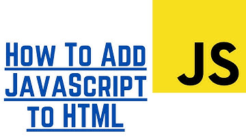 How To Add JavaScript to HTML (With Examples)  | JavaScript Tutorial