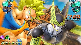 Dragon Ball Z Ultimate Tenkaichi - SSJ2 GOKU vs PERFECT CELL  [Requested] #dragonballz