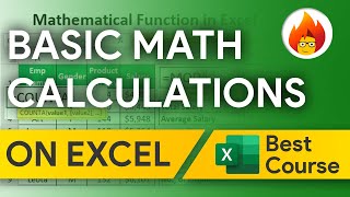 Basic Math Calculations | Excel